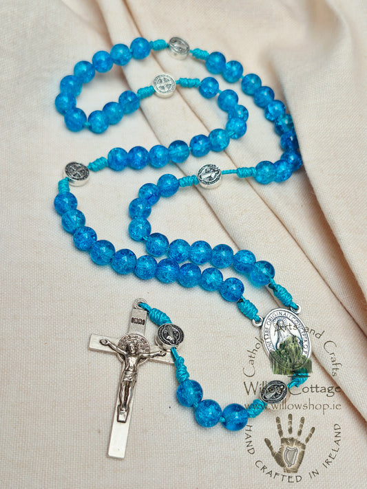 Waters of Grace Glass Rosary