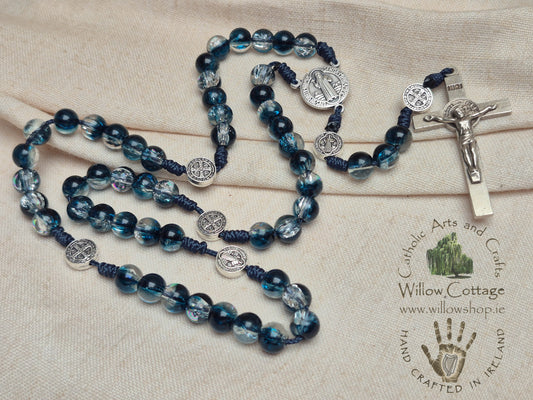 Deep Sea Glass Rosary
