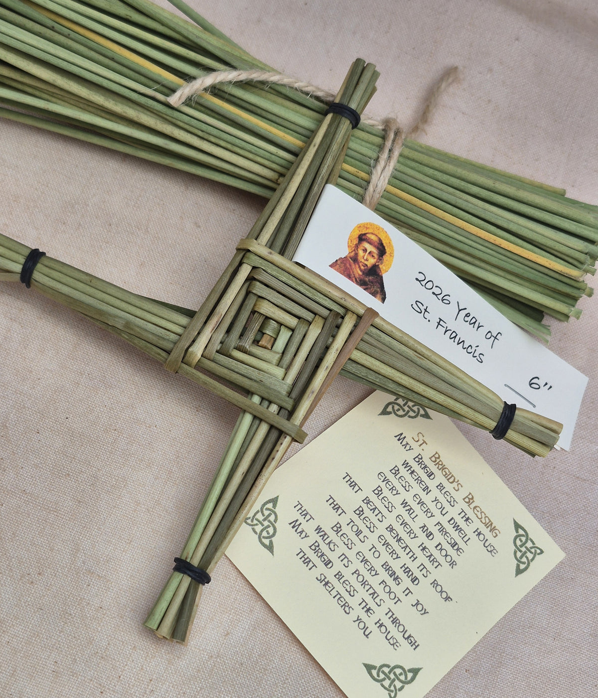 St. Brigid's Cross 6''
