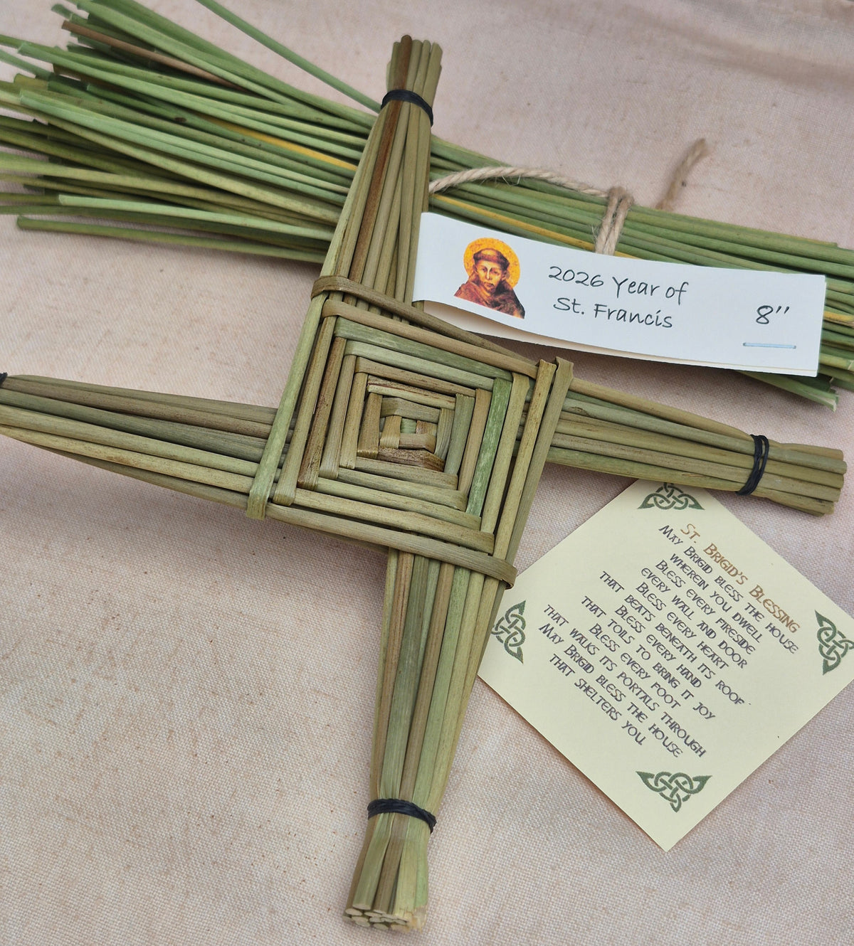 St. Brigid's Cross 8''